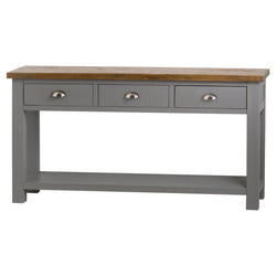 The Lakes Collection Three Drawer Side Table