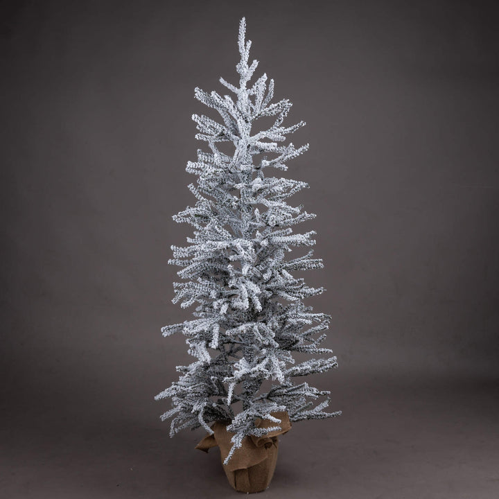 Large Frosted Snow Christmas Tree