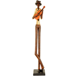 Standing Jazz Player Strings