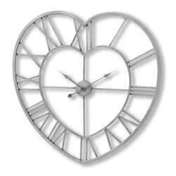 Heart Skeleton Wall Clock