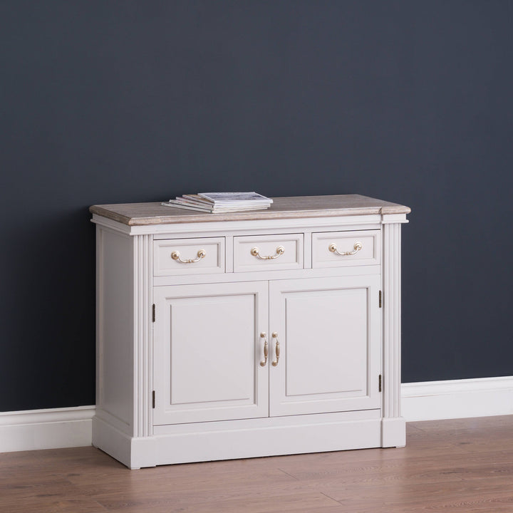 The Lyon Collection Three Drawer Two Door Cupboard