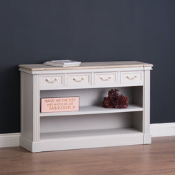 The Lyon Collection Four Drawer Low Bookcase