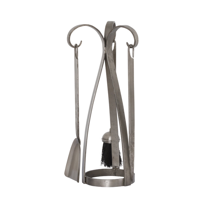 Fire Companion Set In Silver