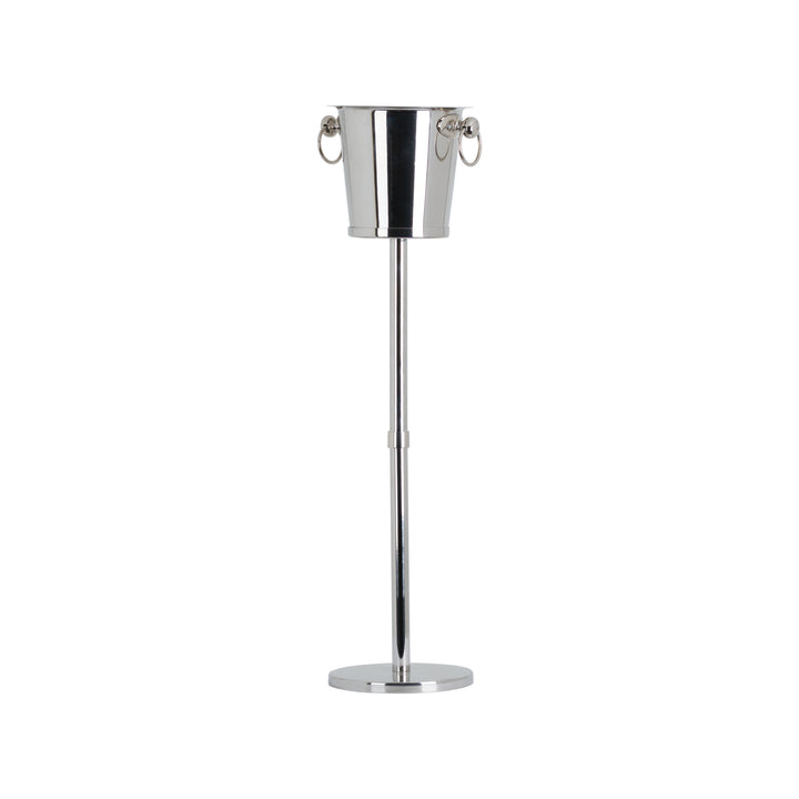 Silver Champagne Bucket On Stand
