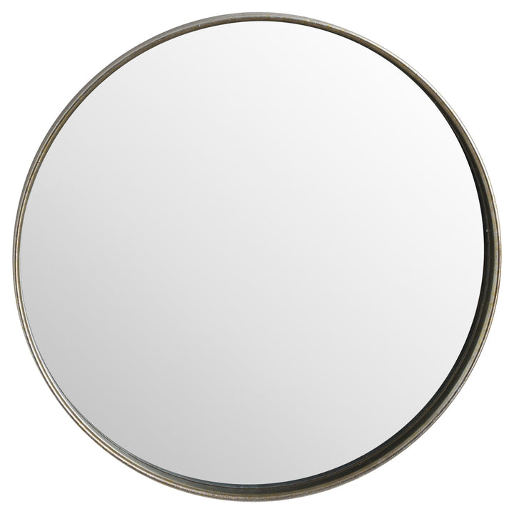 Edith Large Bronze Narrow Edged Wall Mirror