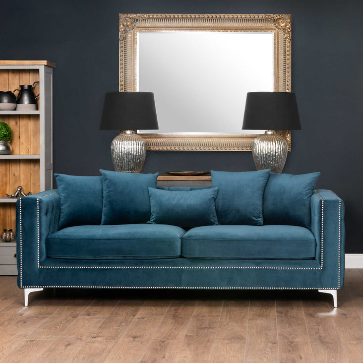 Richmond Three Seater Button Pressed Sofa