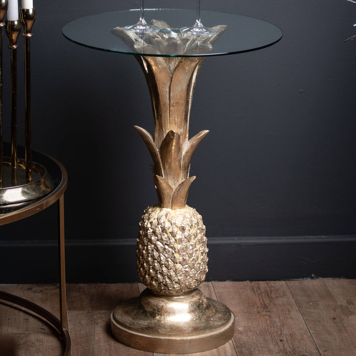 Antigua Pineapple Side Table