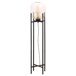 George Large Industrial Glass Glow Lamp