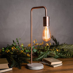 Ramsey Brass Industrial Desk Lamp