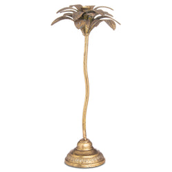 Large Palm Candle Holder