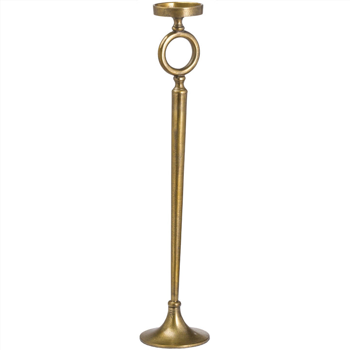 Oli Brass Cast Large Décor Candle Stand