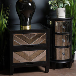Savoy Collection 2 Drawer Bedside