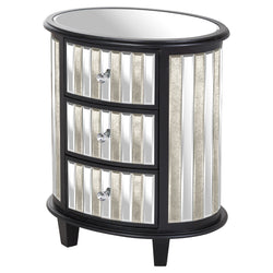 Savoy Collection Oval 3 Drawer Unit