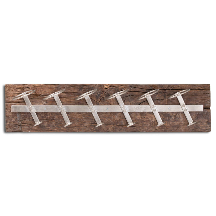 Truro Wall Mounted 6 Bottle Wine Rack