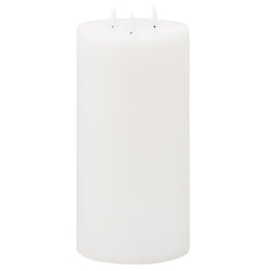 Elegance Collection Natural Glow 6x12 LED White Candle