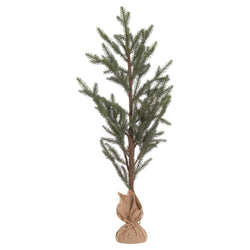 The Christmas Collection Large Artifical Pine Tree In Hessian Pot