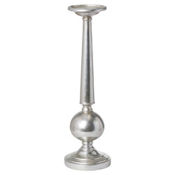 Alfie Silver Medium Column Candle Stand