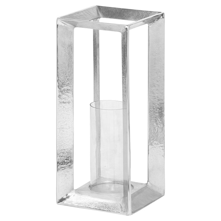 Perla Silver Candle Stand